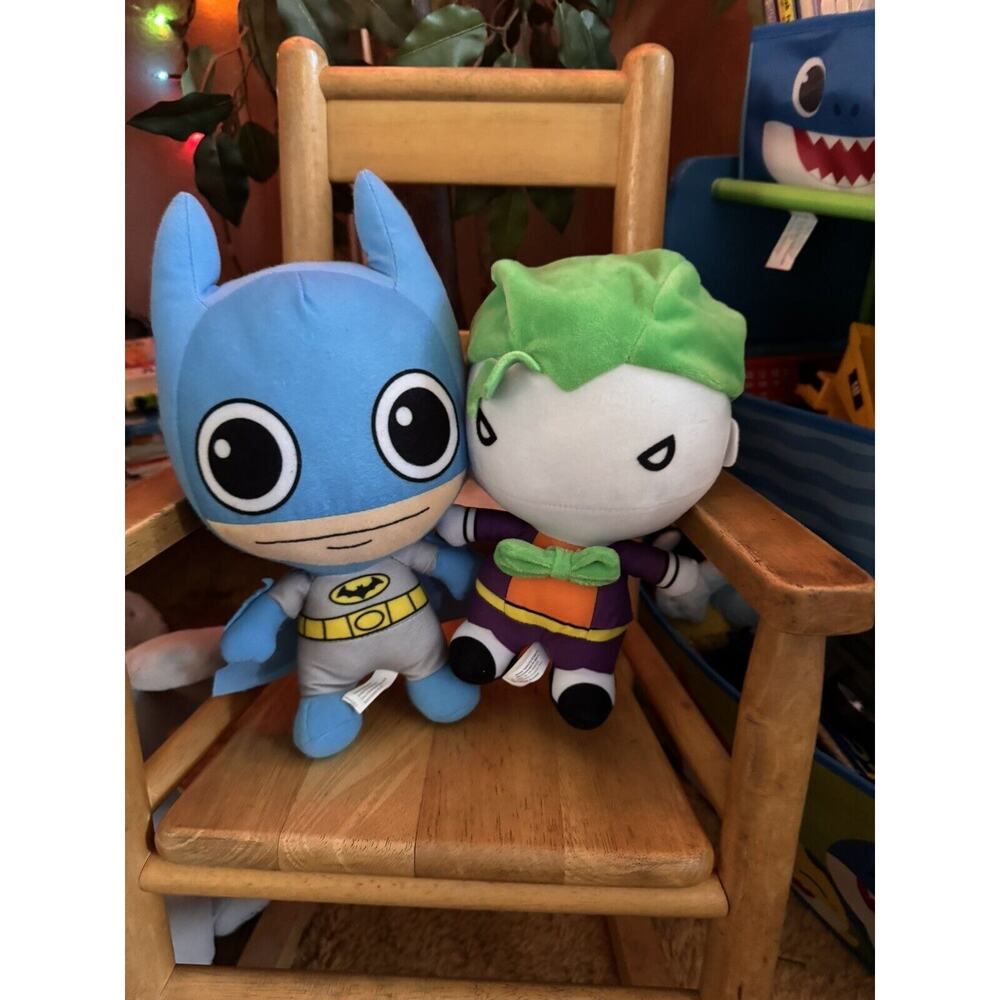 BATMAN Plush Doll &The Joker Plush Figure DC bundle